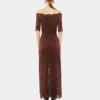 Long dress in lace