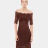 Long dress in lace