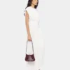 Long dress with ruched details