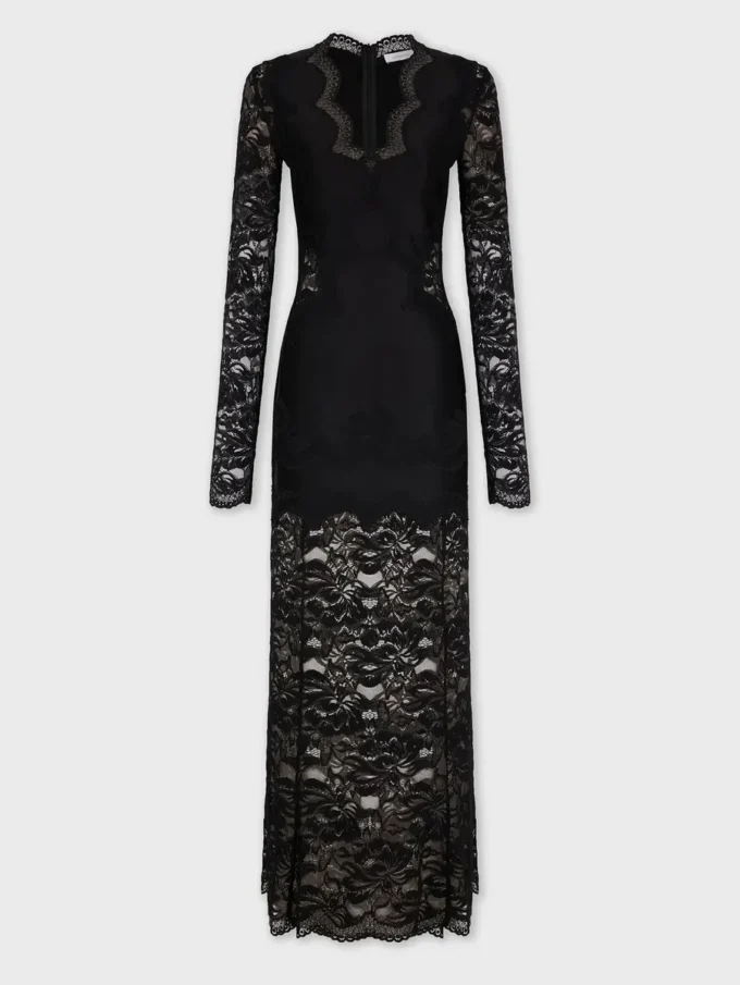 Long lace dress