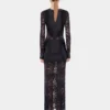 Long lace dress