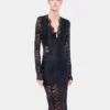 Long lace dress