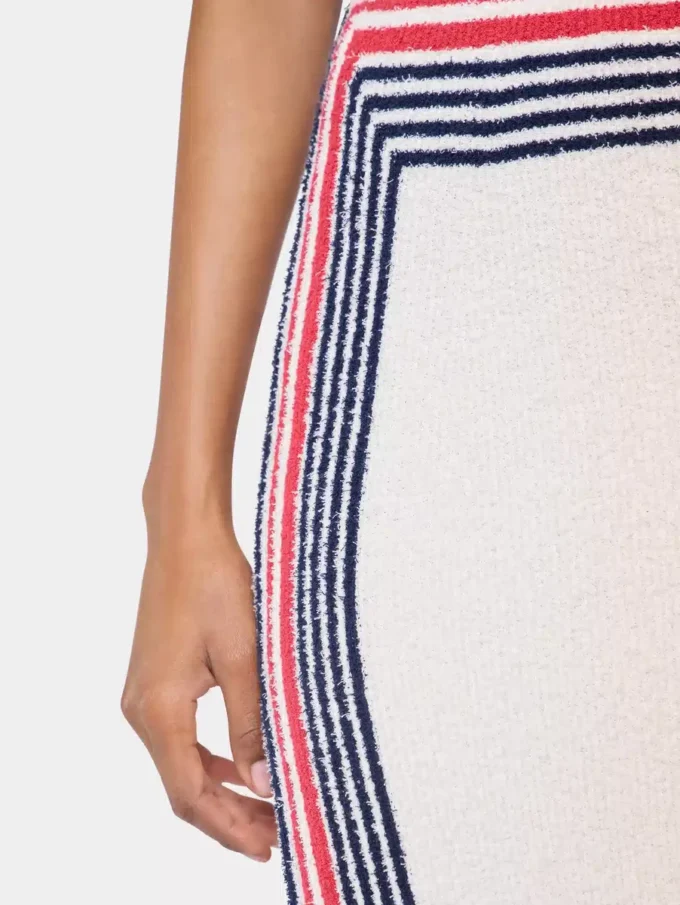 Long skirt in terry jersey