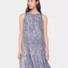 Midi dress in sequins