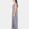 Midi dress in sequins