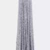 Midi dress in sequins