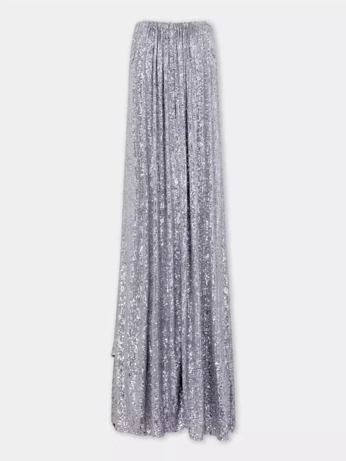 Midi dress in sequins