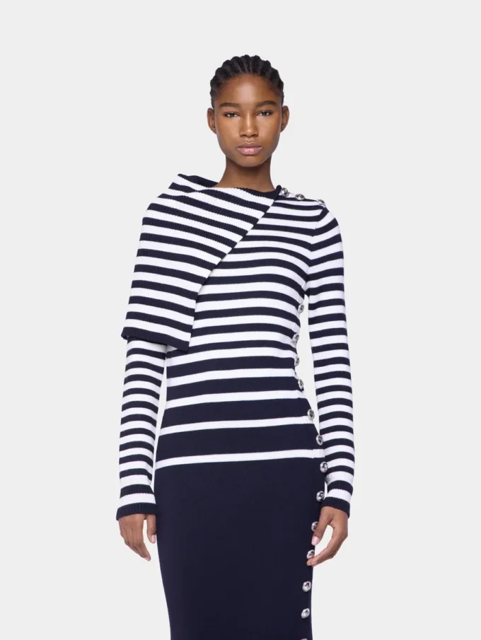 Midi dress in wool