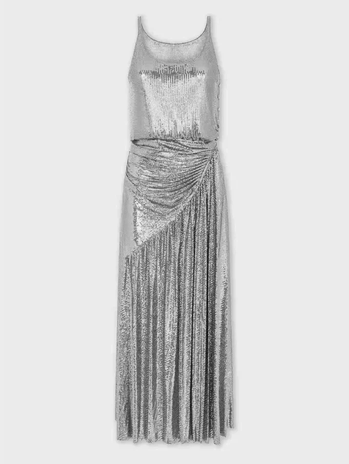 Midi mesh dress