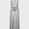 Midi mesh dress