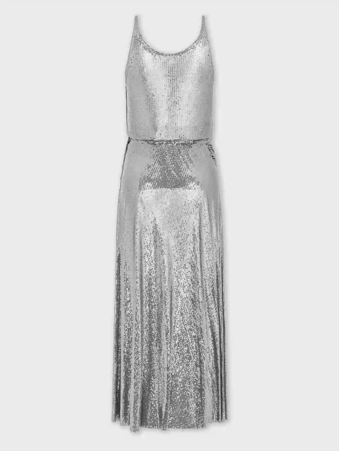 Midi mesh dress
