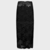 Midi skirt in lace