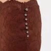 Midi skirt in lace