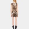 Mini dress in assembly