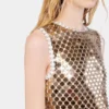 Mini dress in assembly