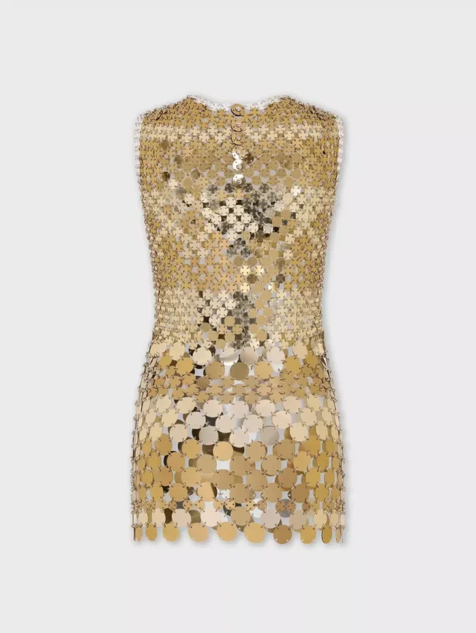 Mini dress in assembly