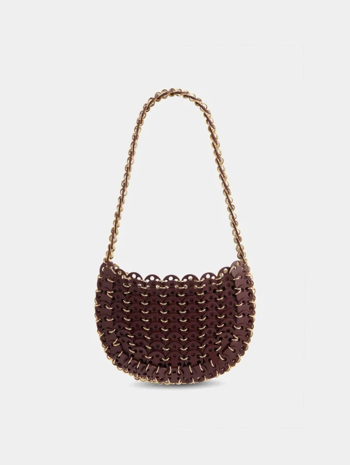 Moon reversible Flip bag in leather