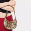Moon reversible Flip bag in leather