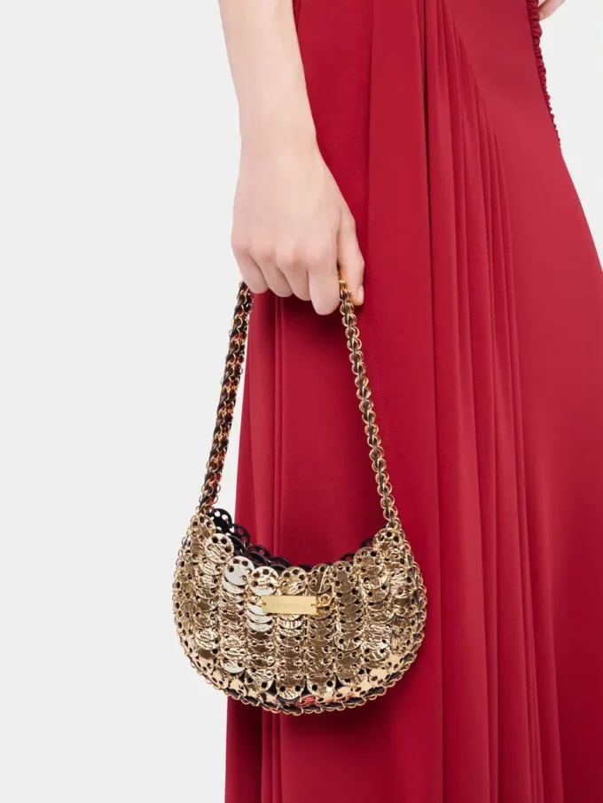 Moon reversible Flip bag in leather