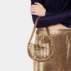 Moon reversible Flip bag in leather