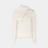 Off white sweater in wool