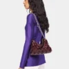 Paco night leather bag
