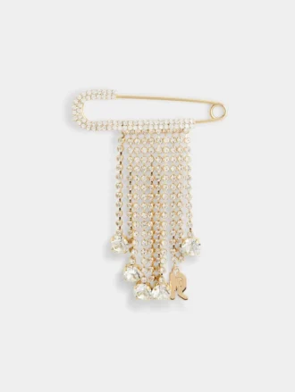 Pin charm with strass