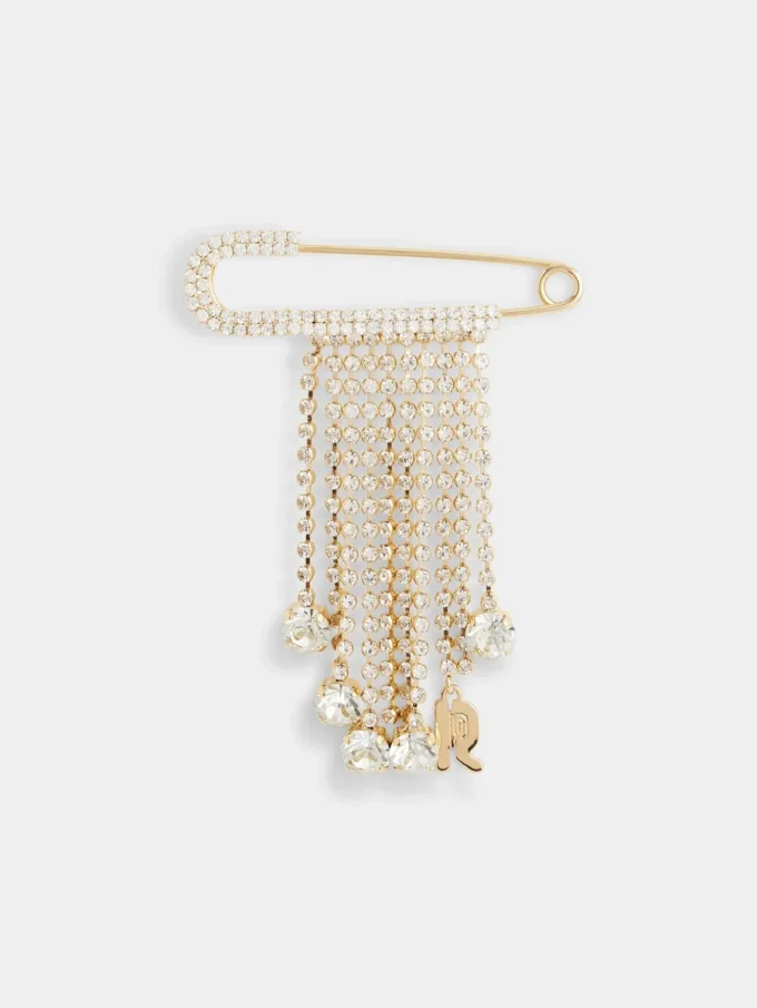Pin charm with strass
