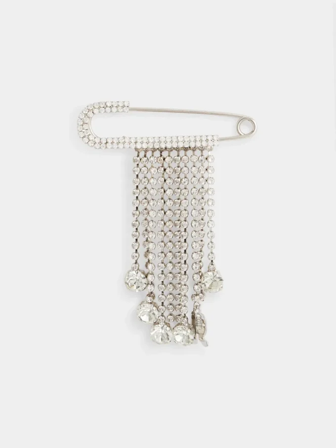Pin charm with strass