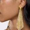 Pixel flow bubble earrings