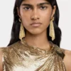 Pixel flow bubble earrings