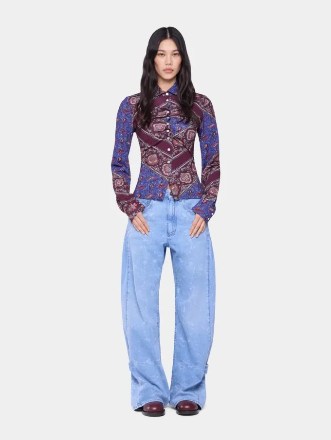 Printed jersey shirt