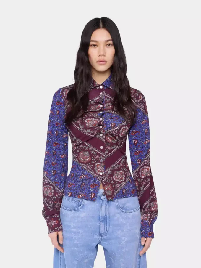 Printed jersey shirt