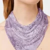 Purple chainmail Scarf