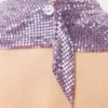 Purple chainmail Scarf