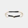 Ring leather belt