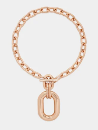 Rose gold XL Link necklace