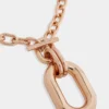 Rose gold XL Link necklace