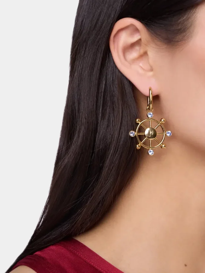 Rudder earrings