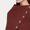 Rust sweater in wool