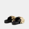 Sequin-embellished slides