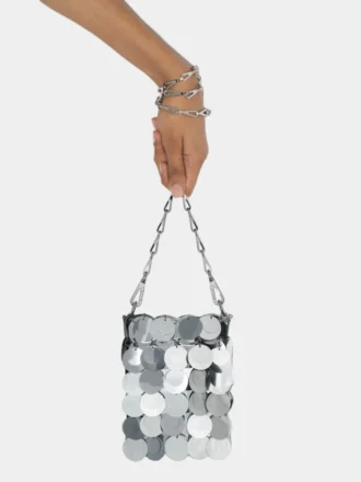 Sequin shoulder bag