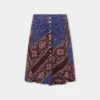 Short circle skirt in jersey