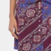 Short circle skirt in jersey