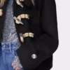 Short coat in wool