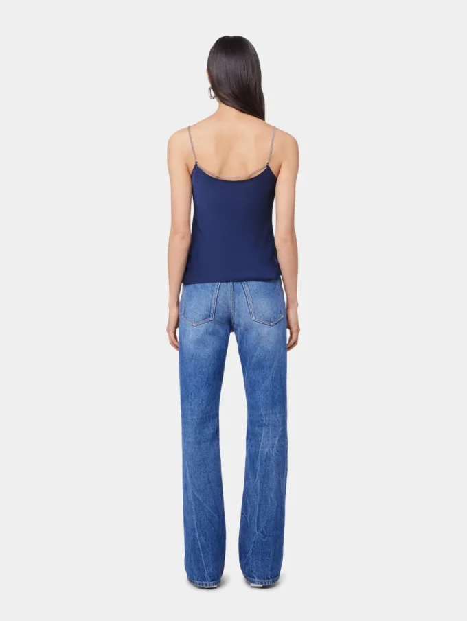 Signature jeans with 1969 metal discs