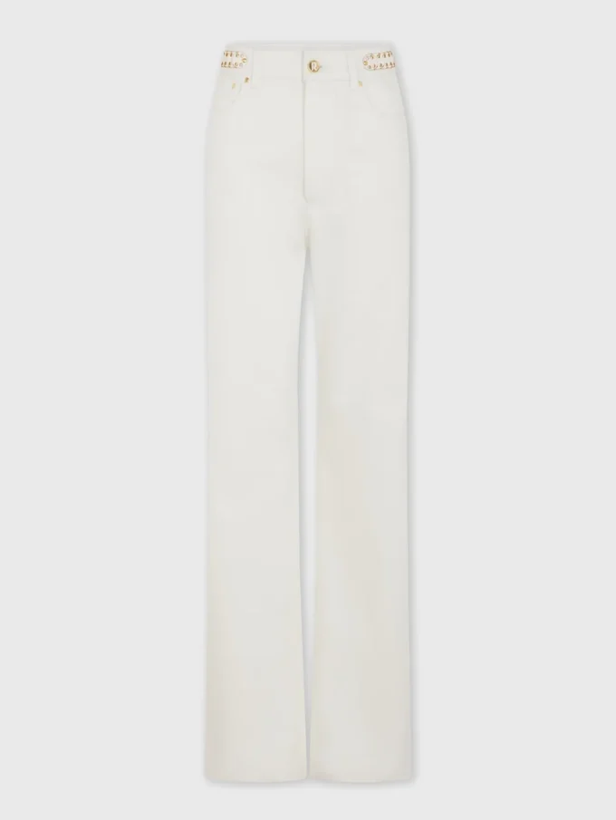 Signature off white jeans with 1969 discs