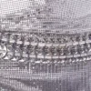 Silver jewel belt