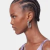 Silver XL Link earrings