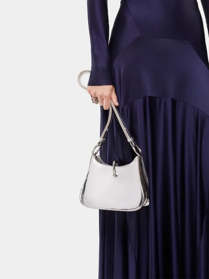 Small ring leather bag